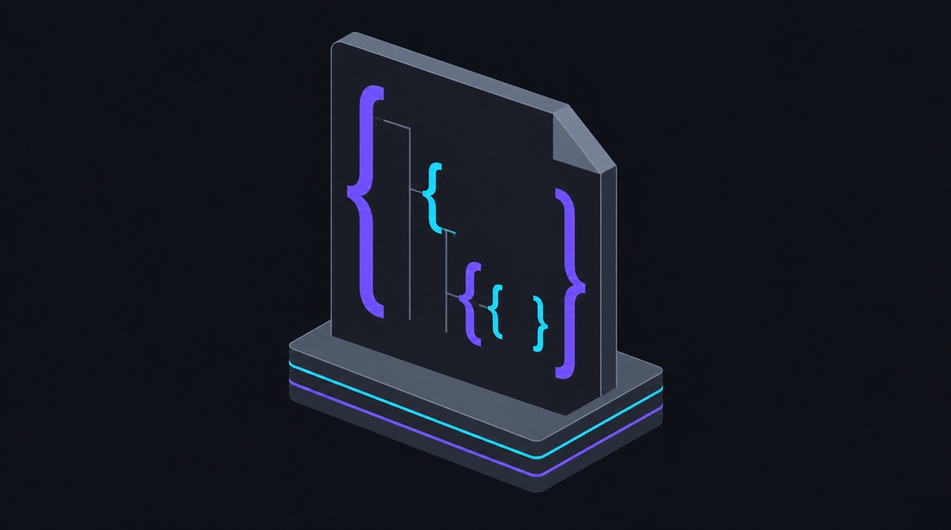 A tidy JSON document block