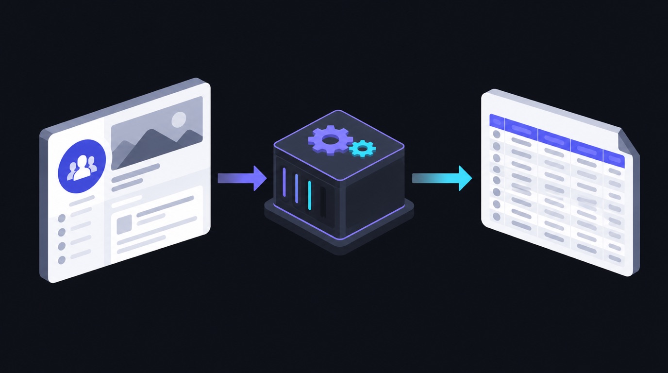 How to export Facebook pages to CSV
