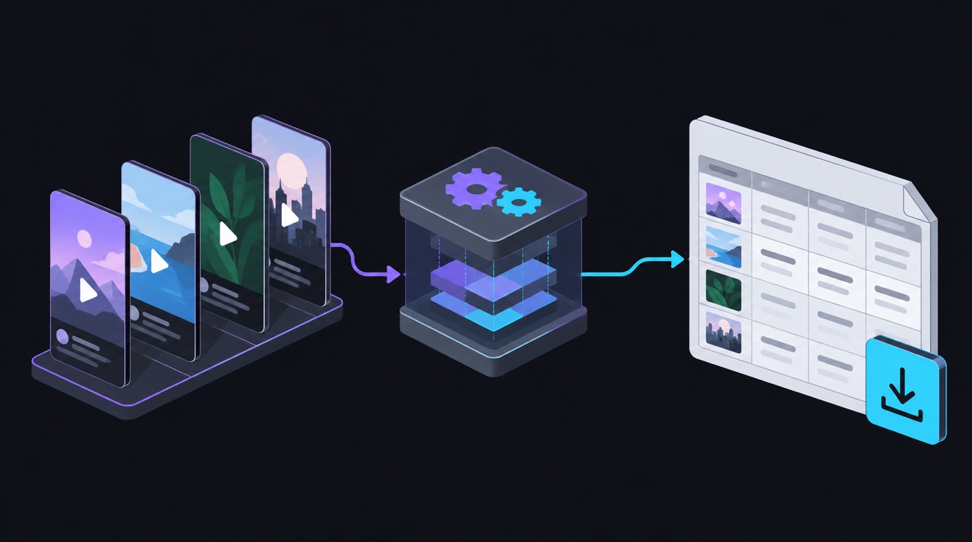 How to export Instagram profile reels to CSV