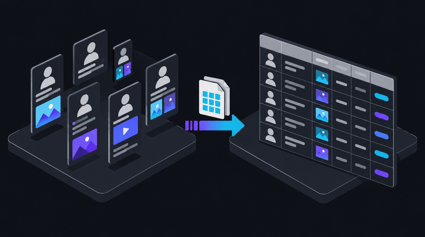 How to export Instagram users to CSV