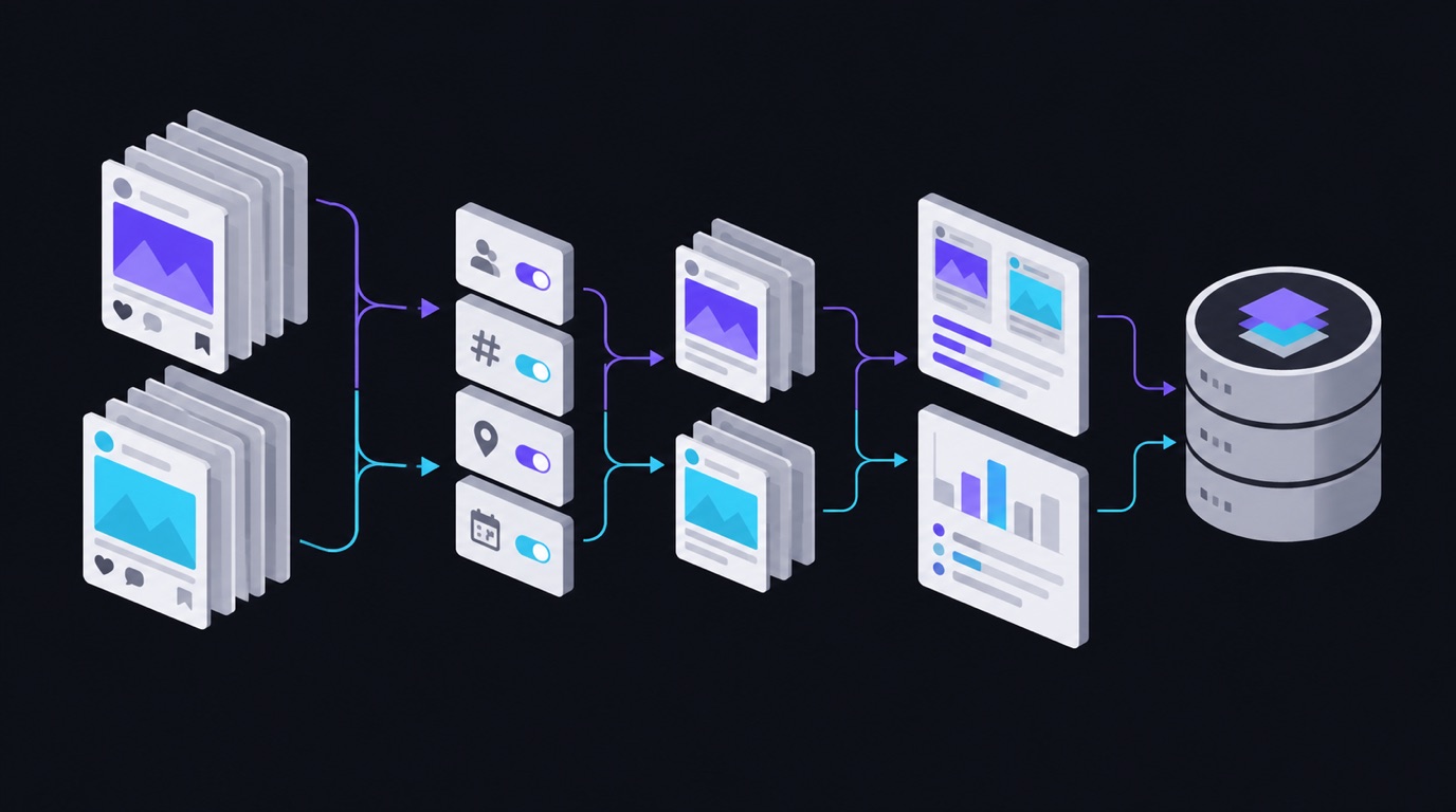Finding competitor and creator content on Instagram
